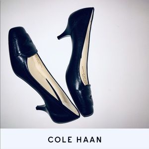 🔥REDUCED! Cole Haan Blk Leather Heels NWOT / Sz 8